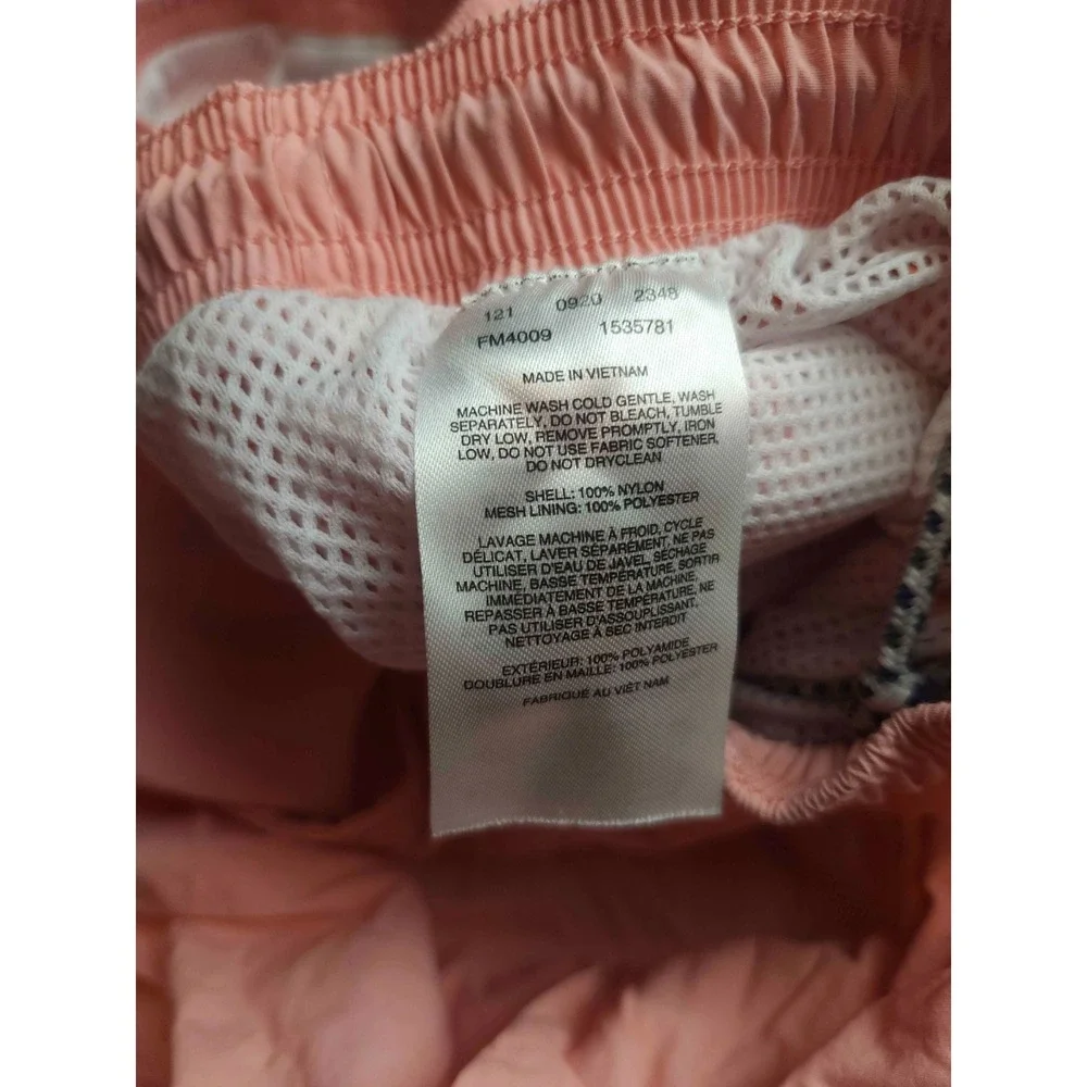Columbia PFG Swim Trunks Mens Medium Pink Beach Coastal Mesh Lined Resortwear